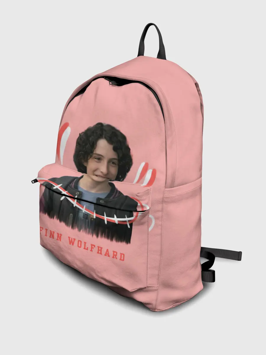 Рюкзак джинсовый / finn wolfhard