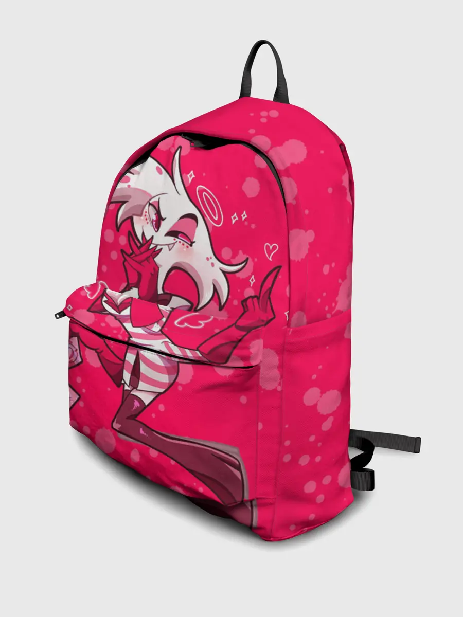 Рюкзак джинсовый / Hazbin Hotel