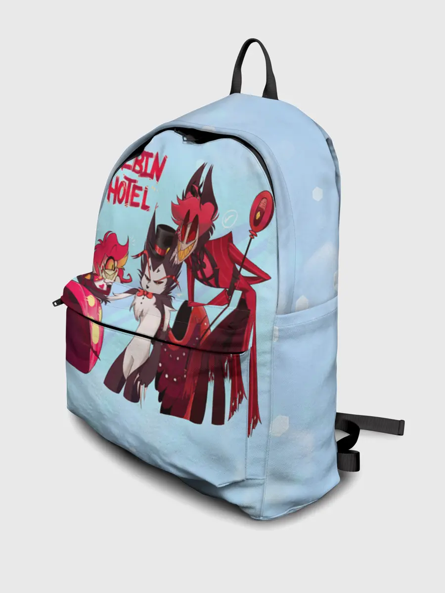 Рюкзак джинсовый / Отель хазбин