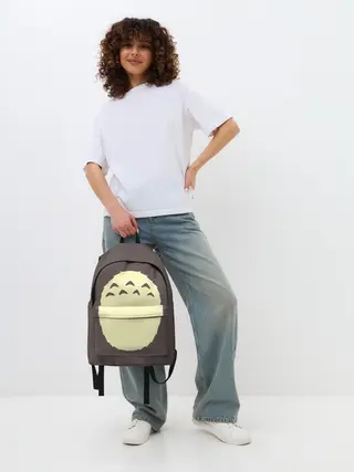 Рюкзак джинсовый / Животик Тоторо