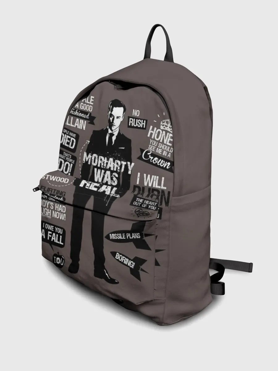 Рюкзак джинсовый / Moriarti was real