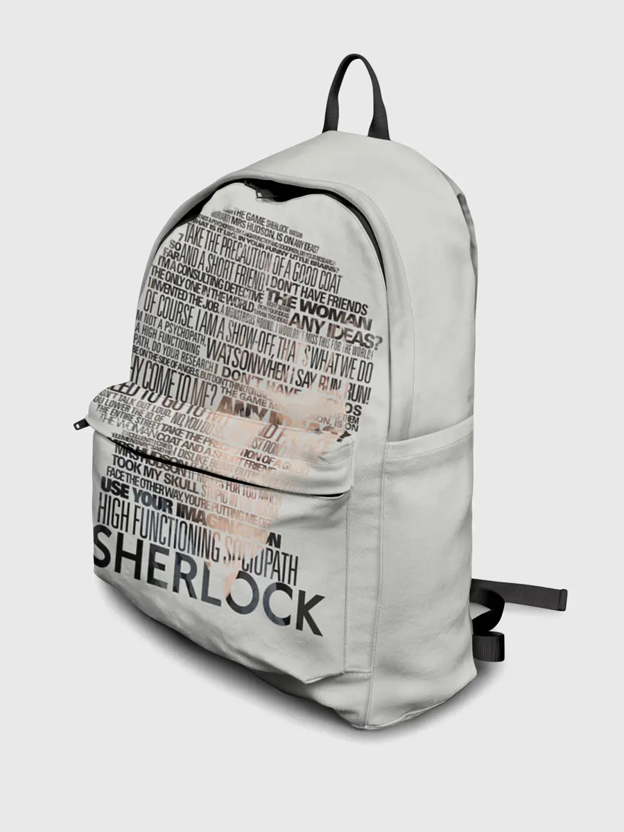 Рюкзак джинсовый / SHERLOCK | ШЕРЛОК