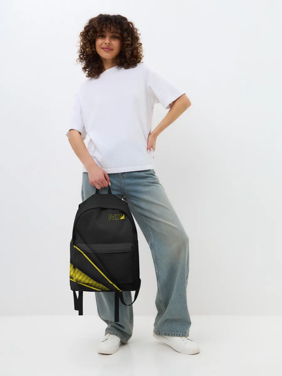 Рюкзак джинсовый / Mass Effect N7