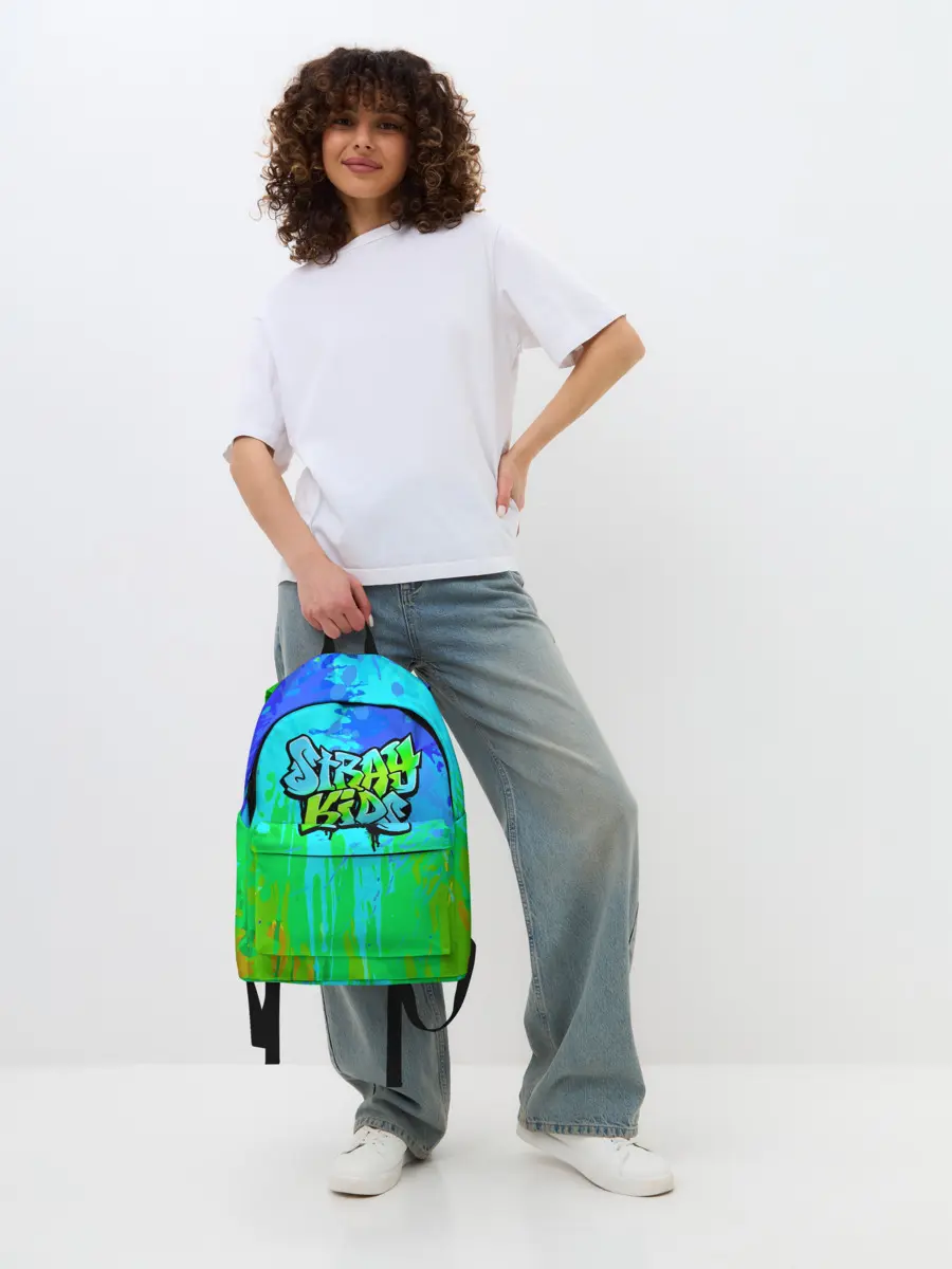 Рюкзак джинсовый / Stray Kids
