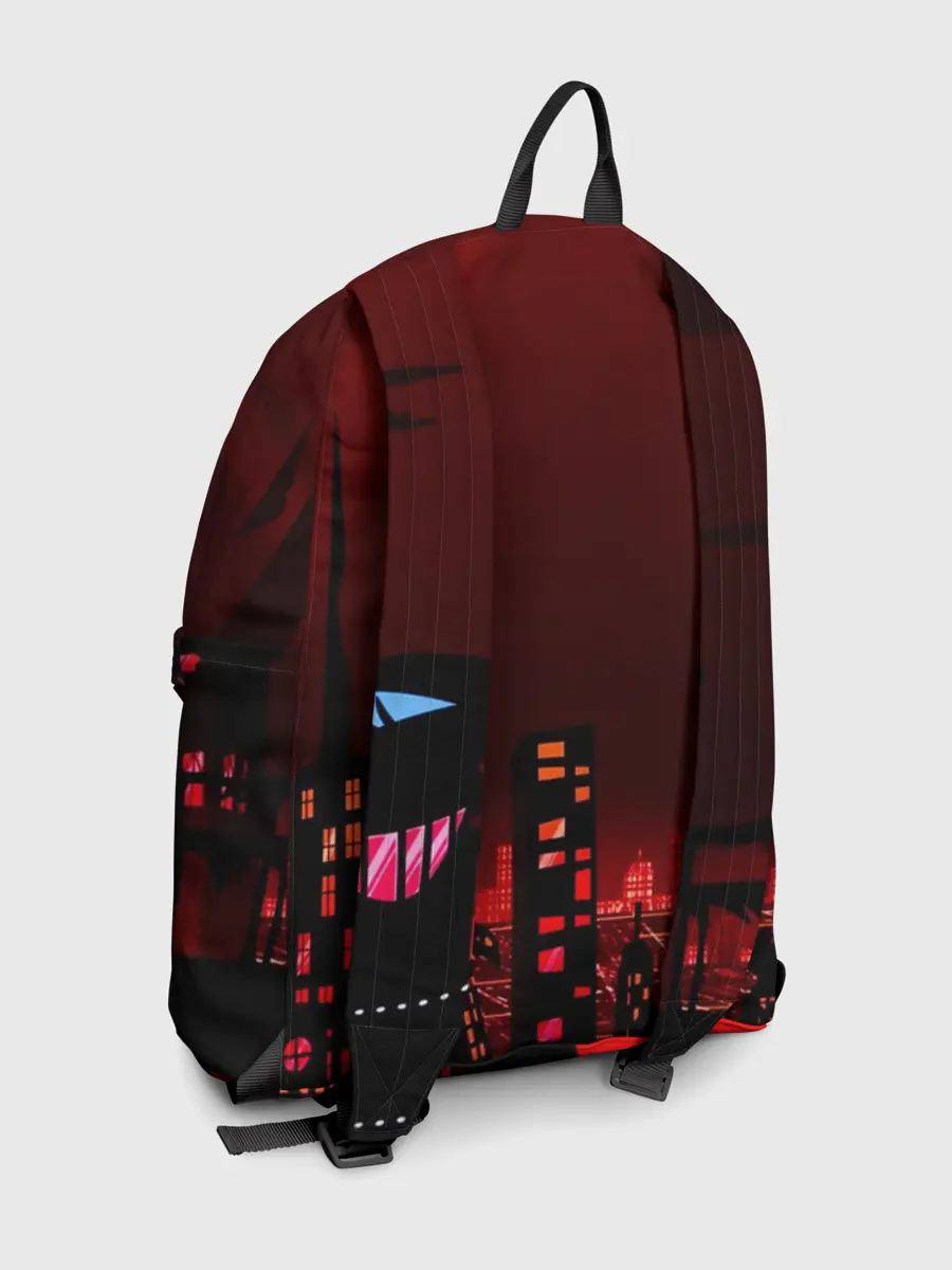 Рюкзак джинсовый / Отель Хазбин