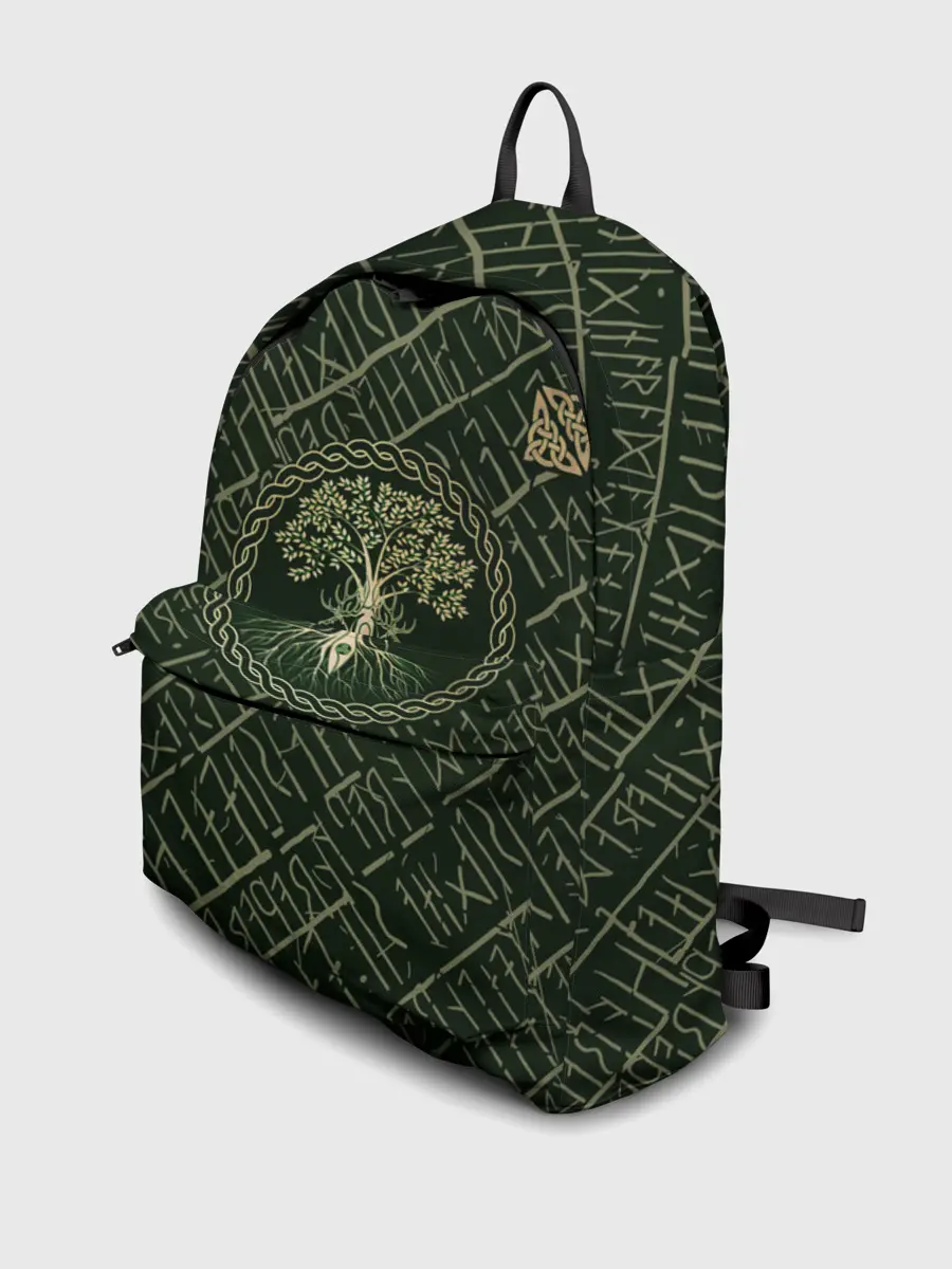 Рюкзак джинсовый / Дерево жизни