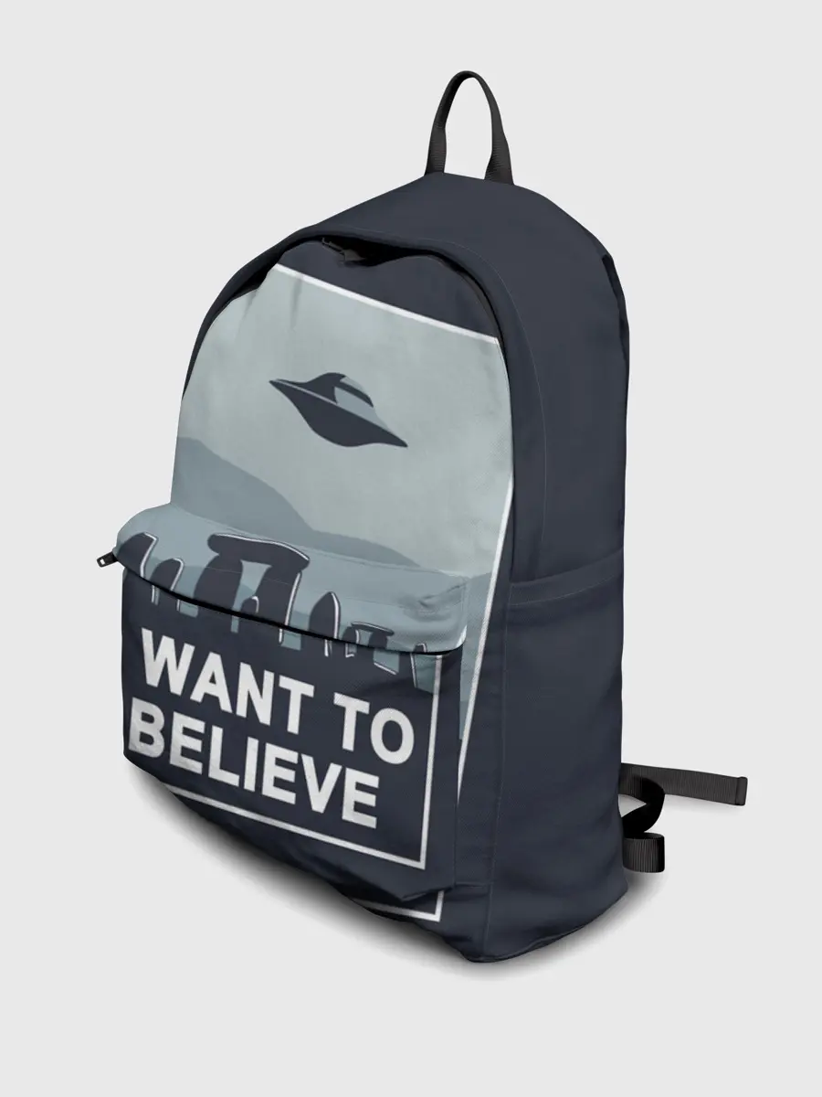 Рюкзак джинсовый / I want to believe