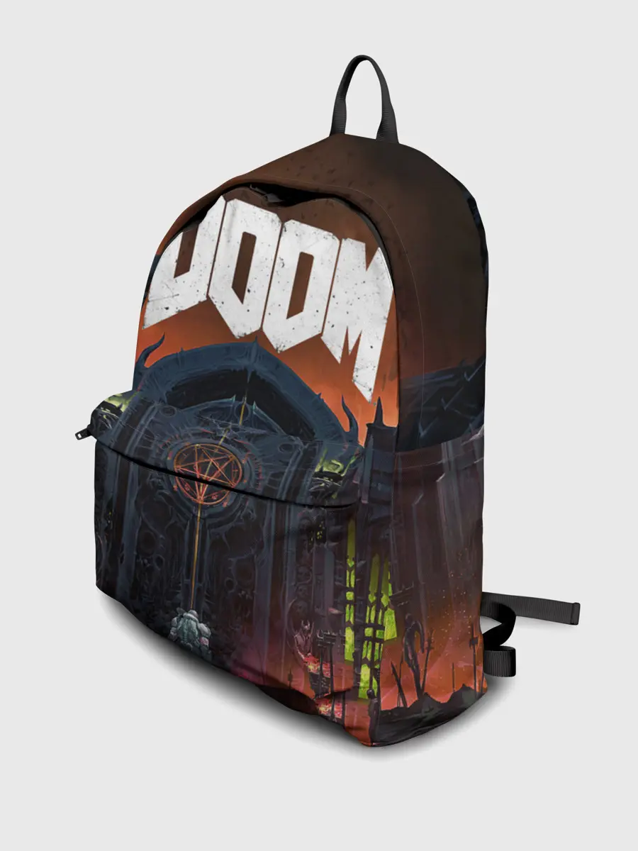 Рюкзак джинсовый / DOOM - Hellgate