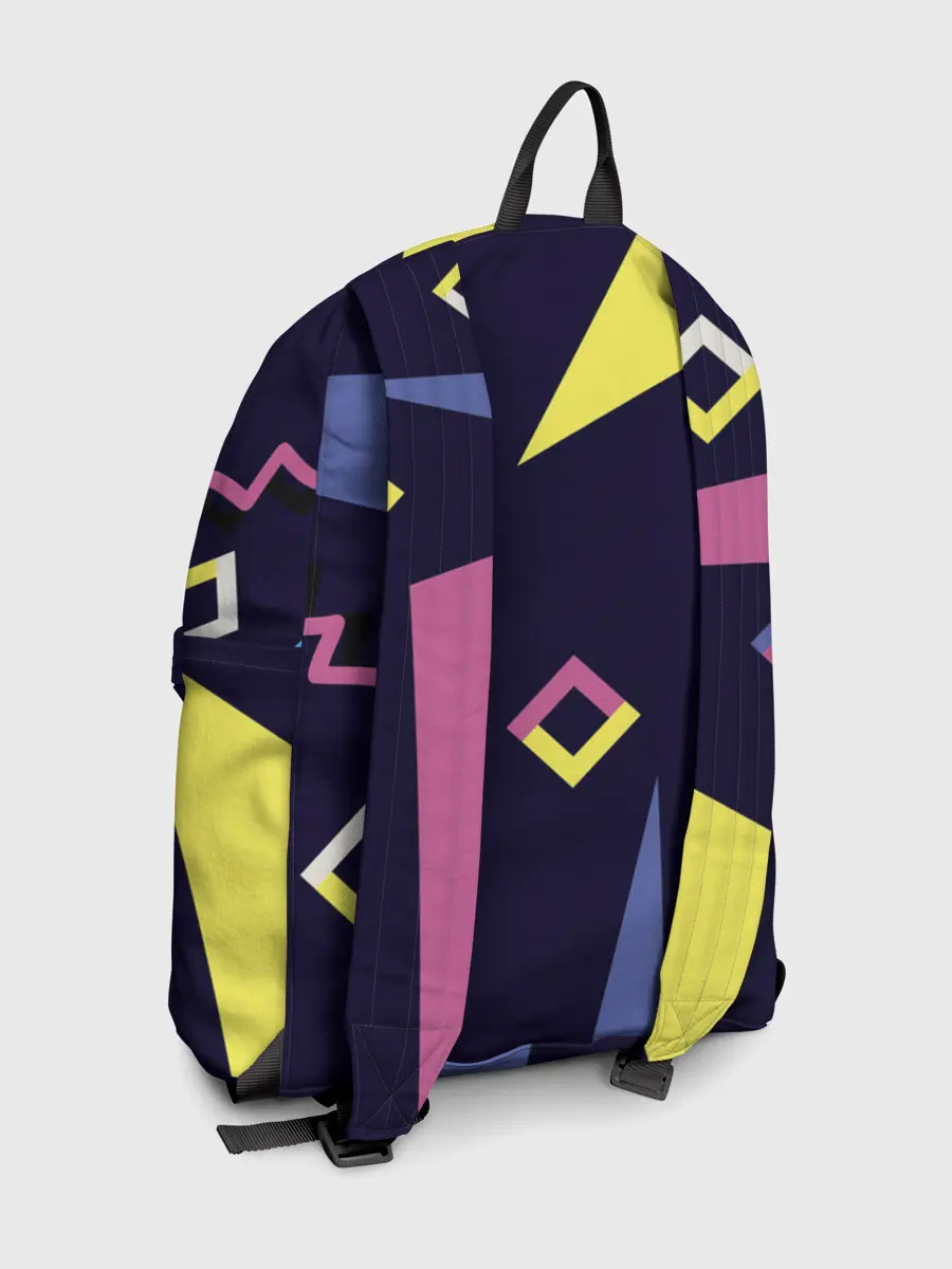 Рюкзак джинсовый / Танец геометрии