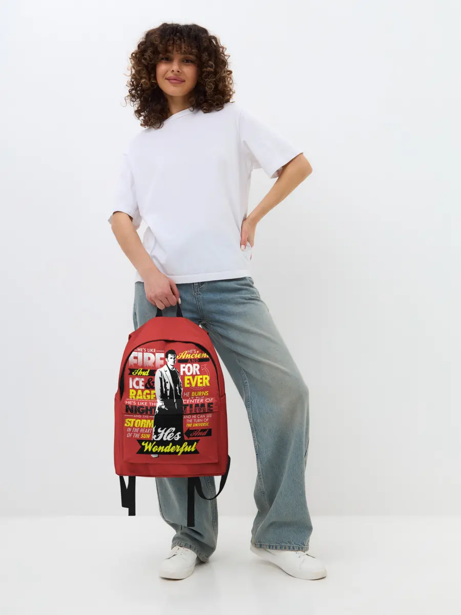 Рюкзак джинсовый / Doctor Who