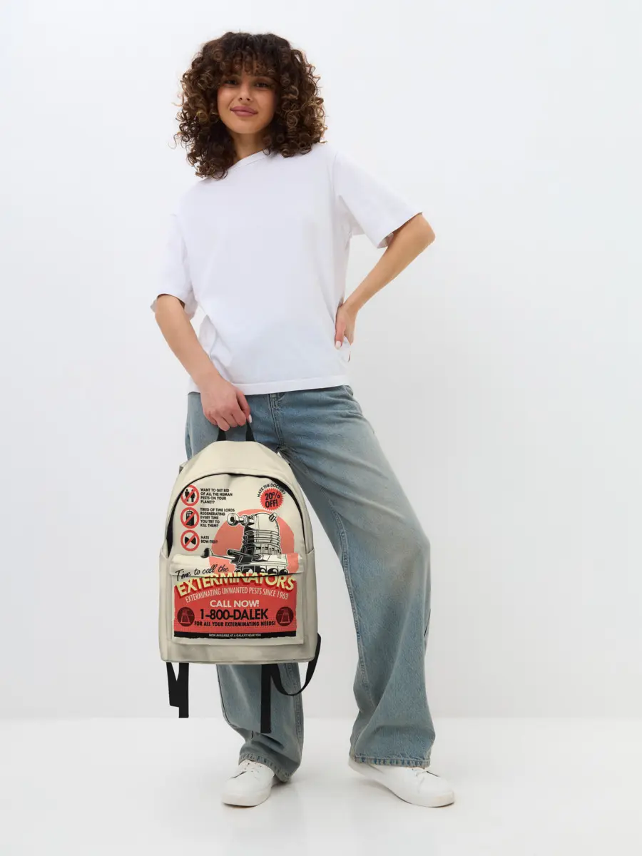 Рюкзак джинсовый / Doctor Who