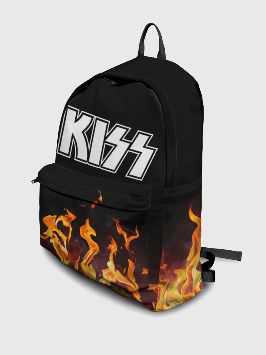 Рюкзак джинсовый / Kiss