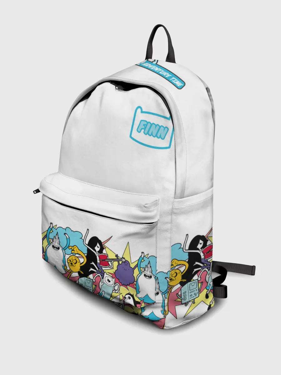 Рюкзак джинсовый / Finn Adventure Time