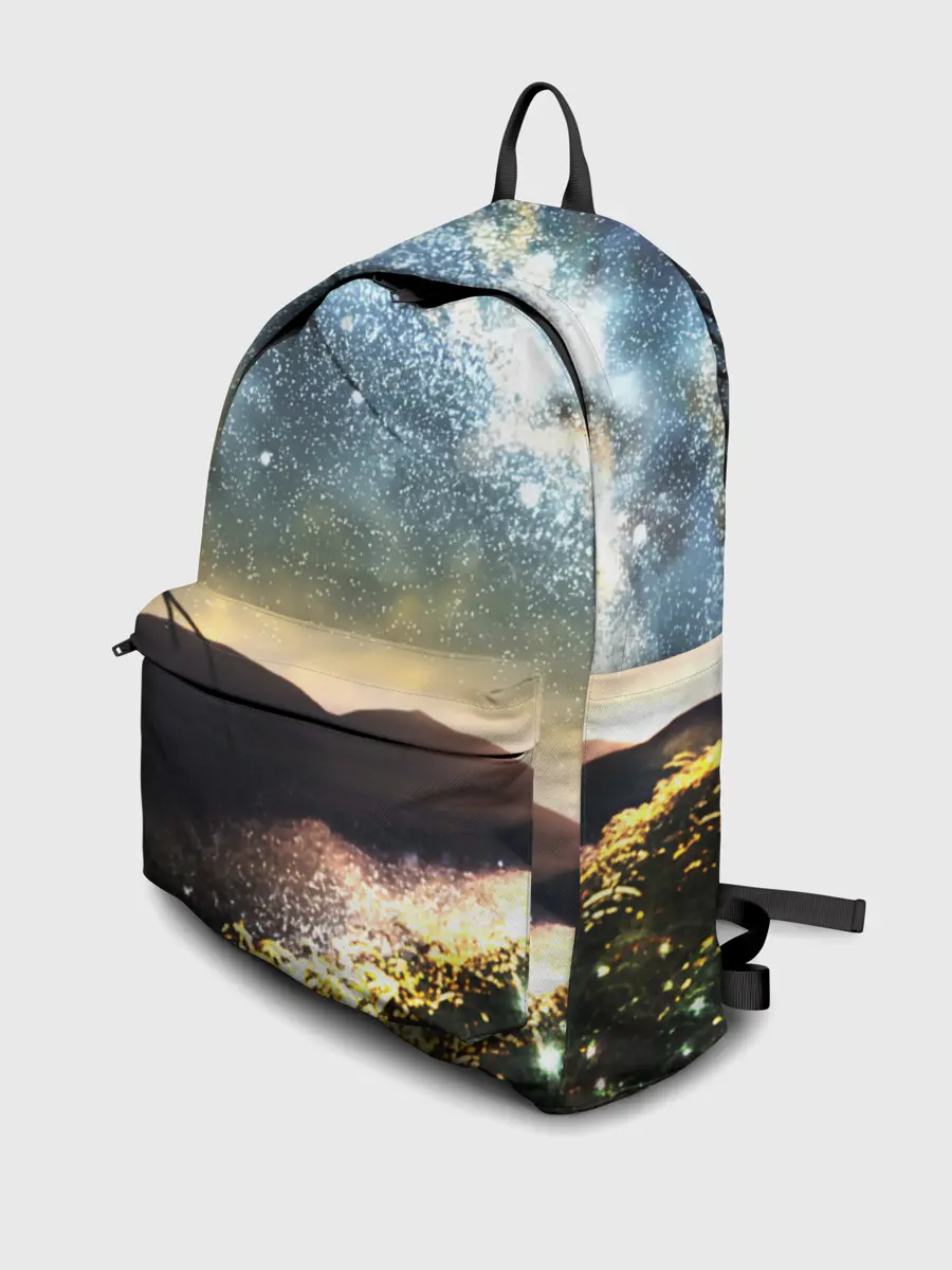 Рюкзак джинсовый / Ночь в горах