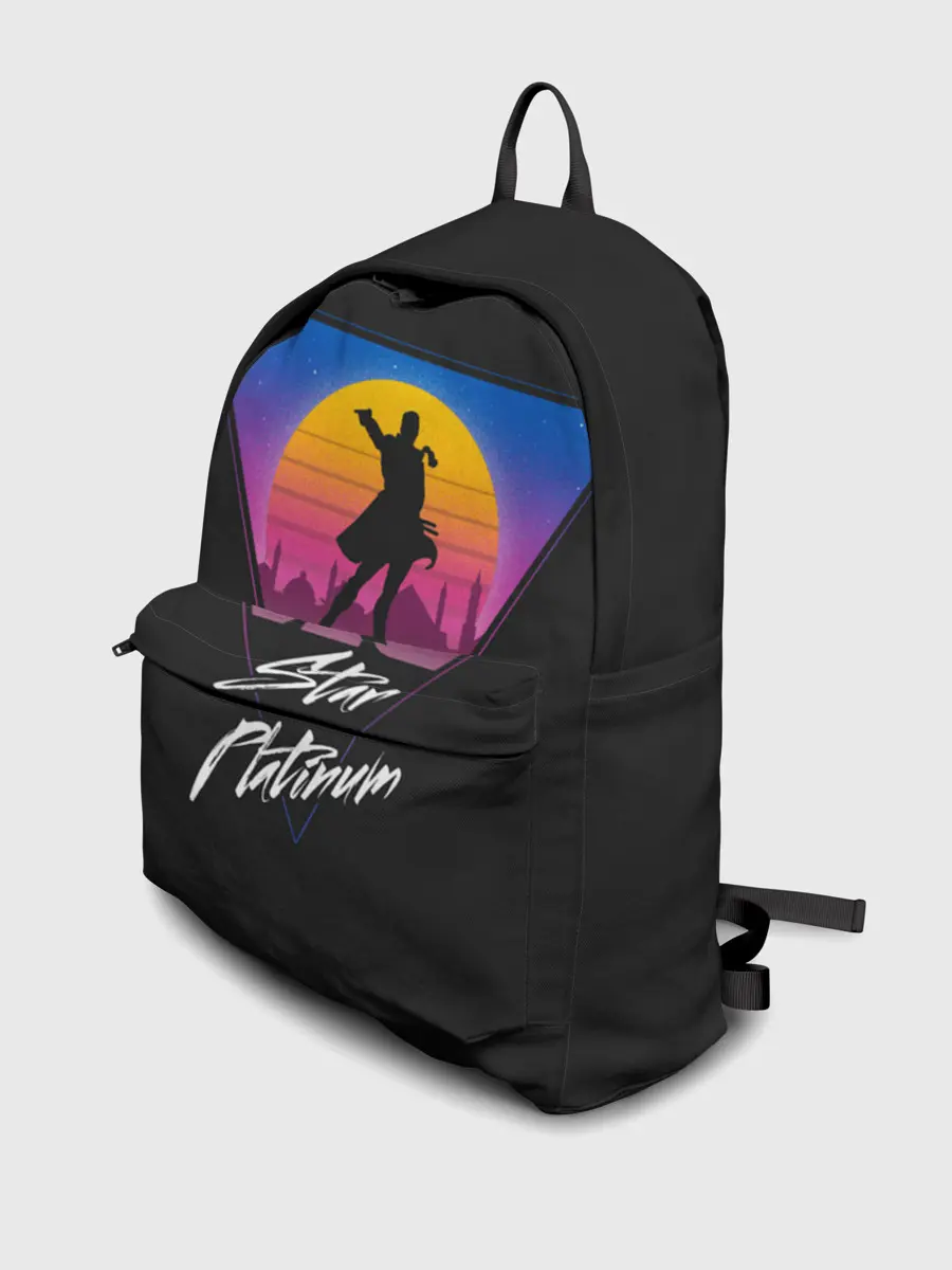 Рюкзак джинсовый / Приключения ДжоДжо