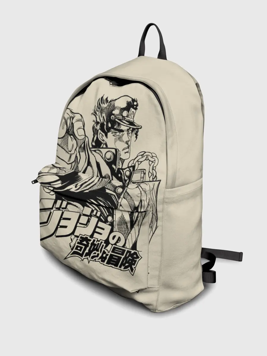 Рюкзак джинсовый / Приключения ДжоДжо