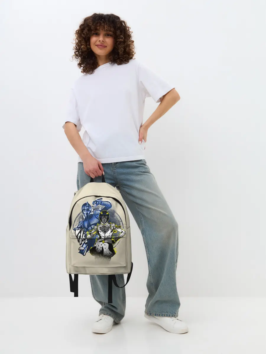 Рюкзак джинсовый / JoJo Bizarre Adventure