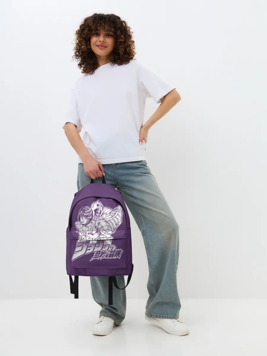 Рюкзак джинсовый / JoJo Bizarre Adventure
