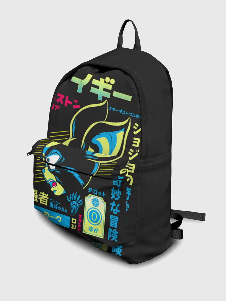 Рюкзак джинсовый / Приключения ДжоДжо