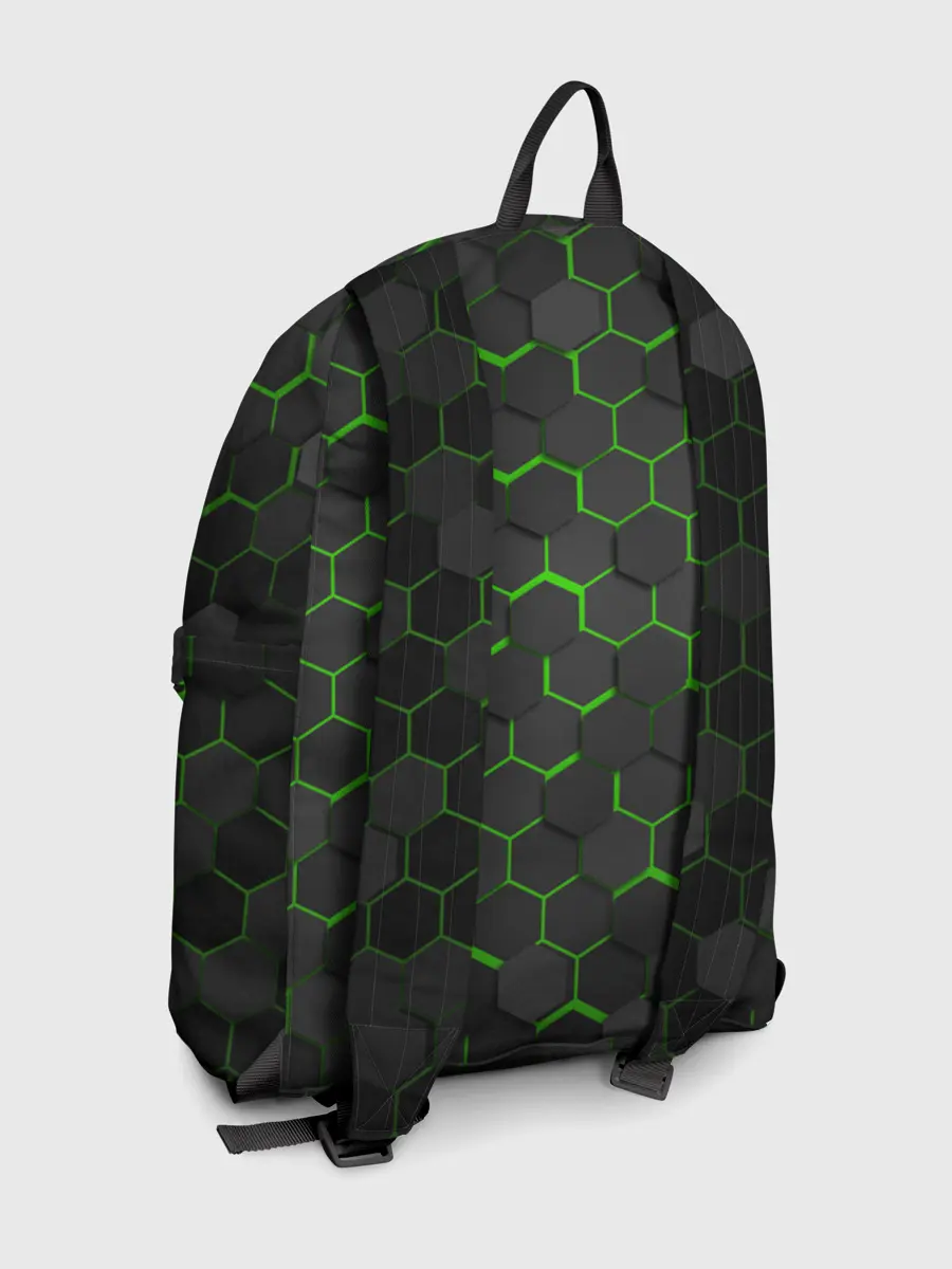 Рюкзак джинсовый / OCTAGON зеленый