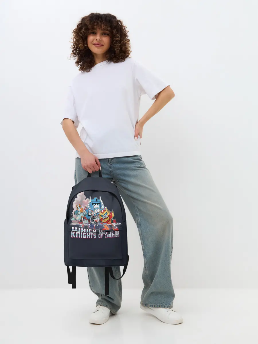 Рюкзак джинсовый / Трансформеры