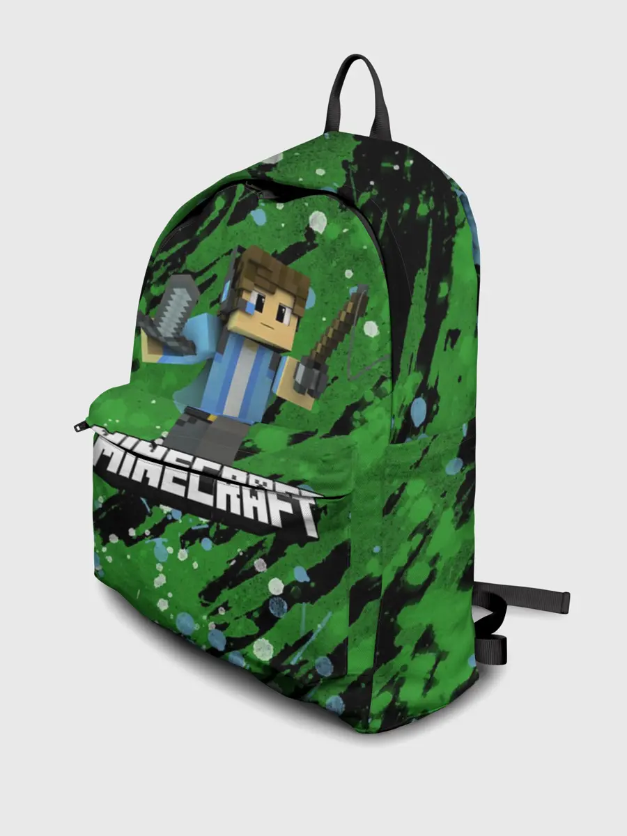 Рюкзак джинсовый / Minecraft / Майнкрафт