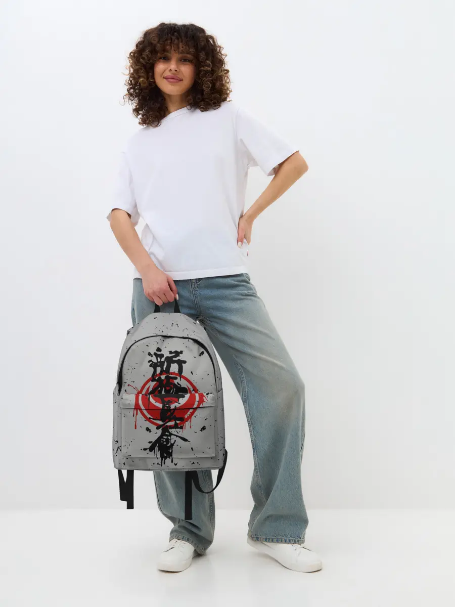 Рюкзак джинсовый / Синкёкусинкай каратэ - до