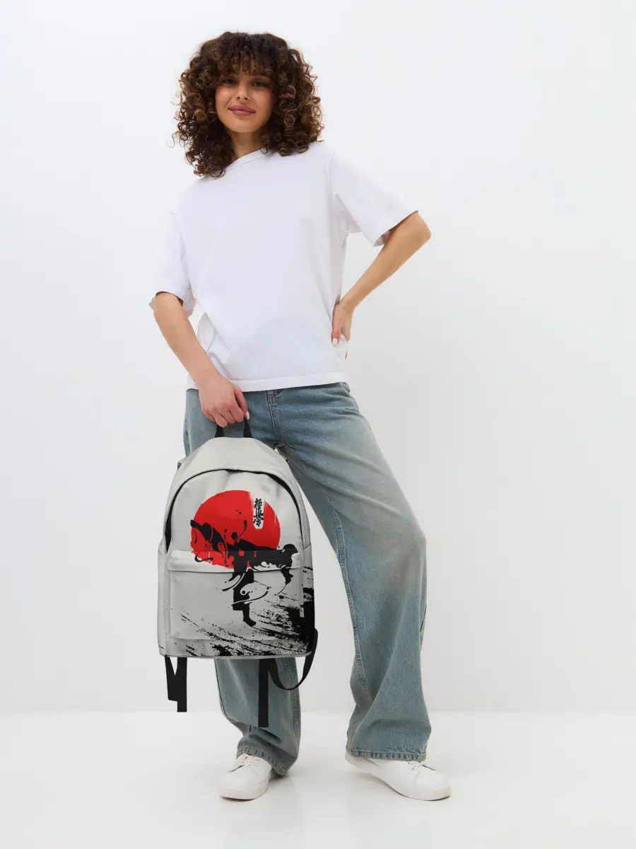 Рюкзак джинсовый / Kyokushinkai Karate