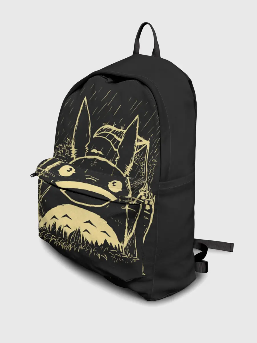 Рюкзак джинсовый / Тоторо здоровается