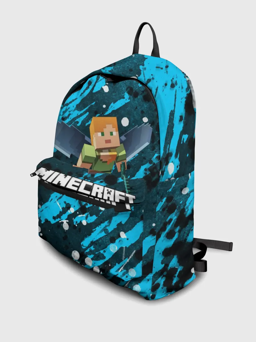 Рюкзак джинсовый / Minecraft / Майнкрафт