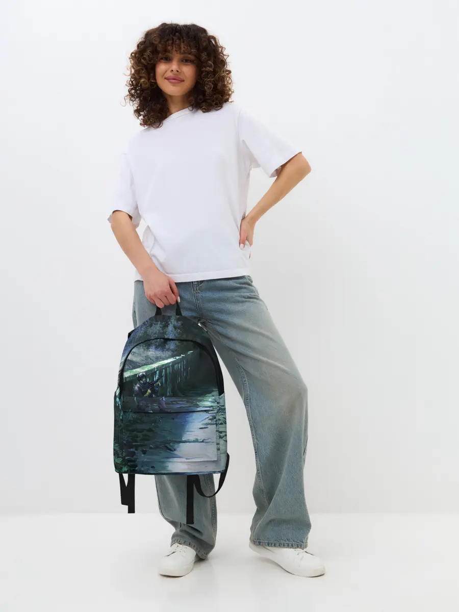 Рюкзак джинсовый / Сталкер 2021