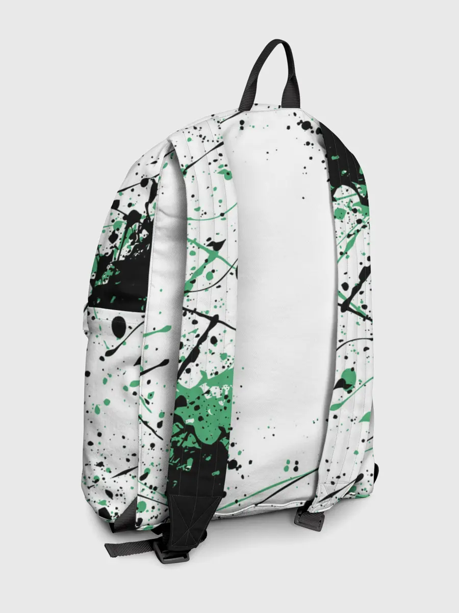 Рюкзак джинсовый / Брызги красок Demon Slayer