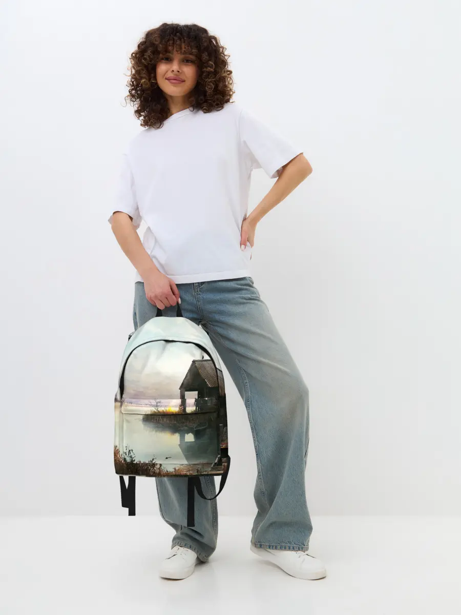 Рюкзак джинсовый / STALKER