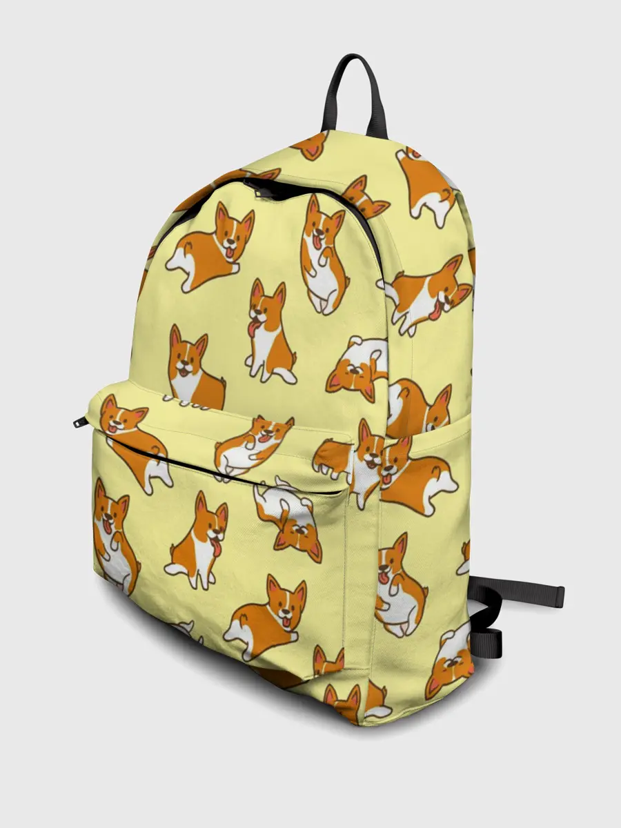 Рюкзак джинсовый / Корги