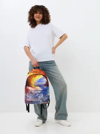 Рюкзак джинсовый / Краски