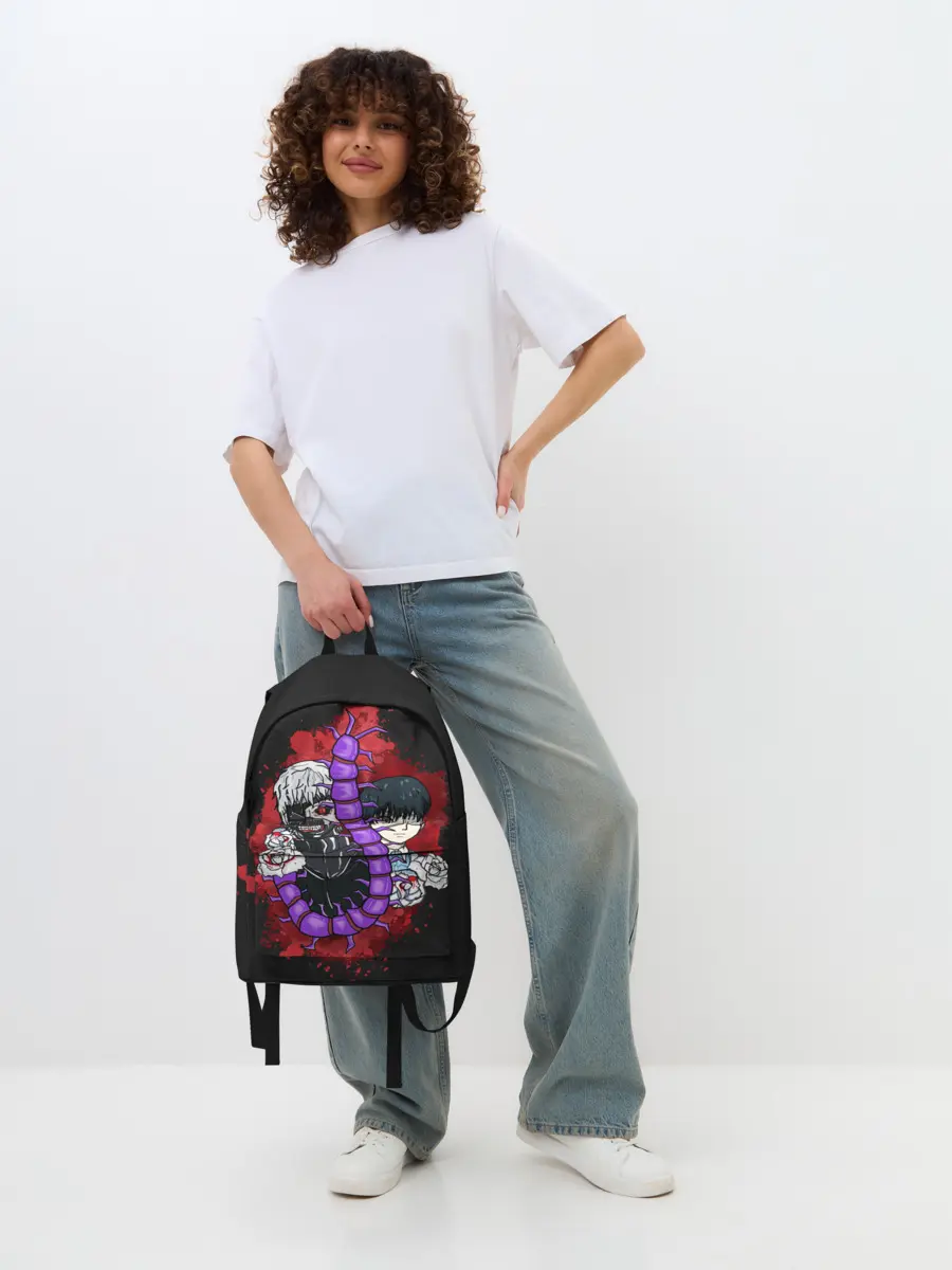 Рюкзак джинсовый / Токийский гуль