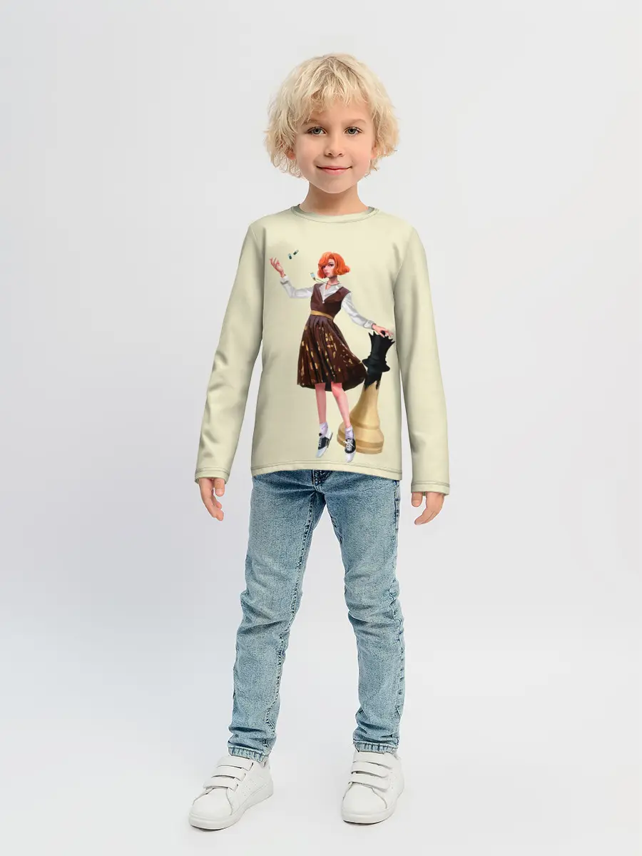 Детский лонгслив / Ход Королевы