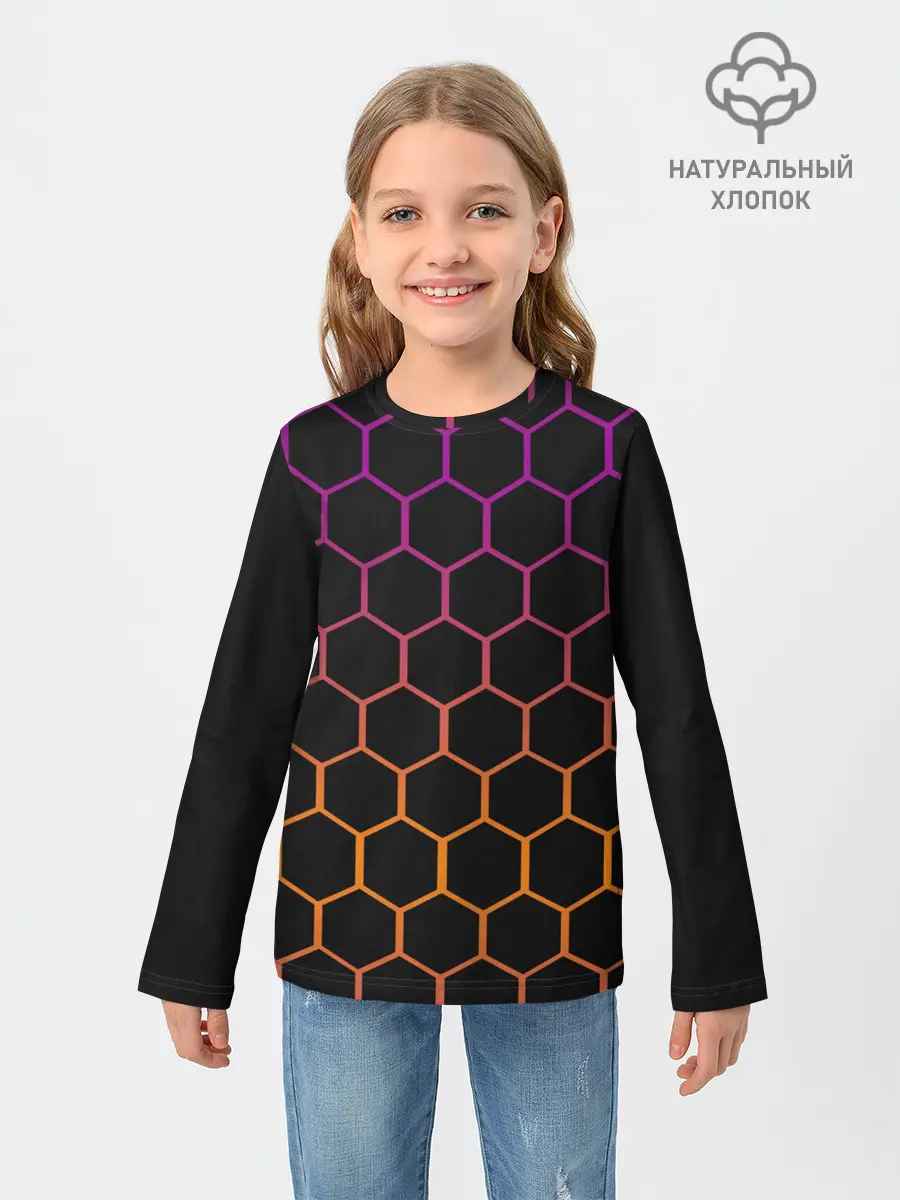 Детский лонгслив / CS:GO Электрический улей