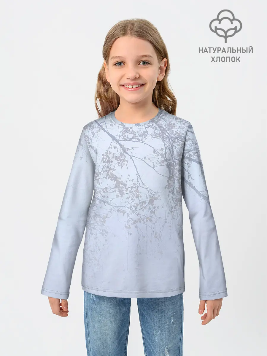Детский лонгслив / Ветки