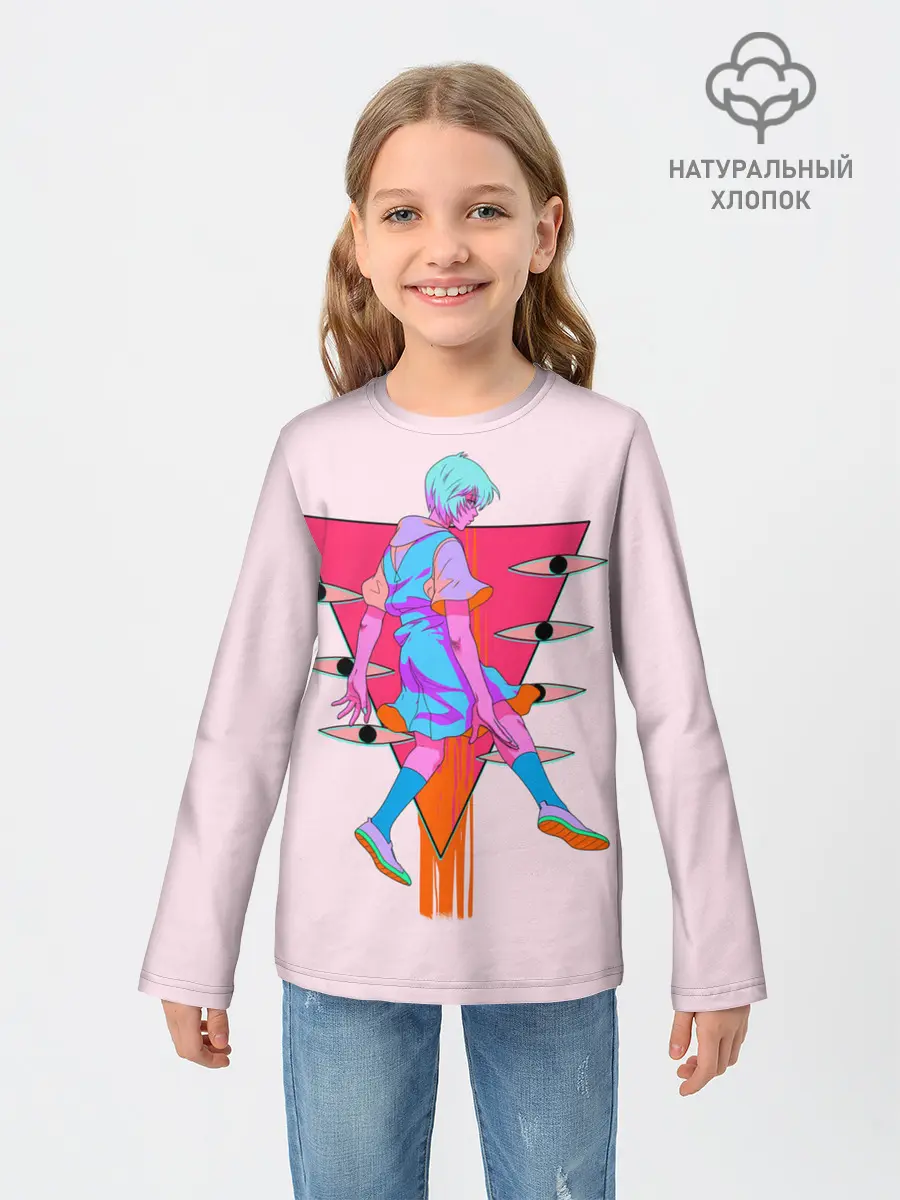 Детский лонгслив / Евангилион