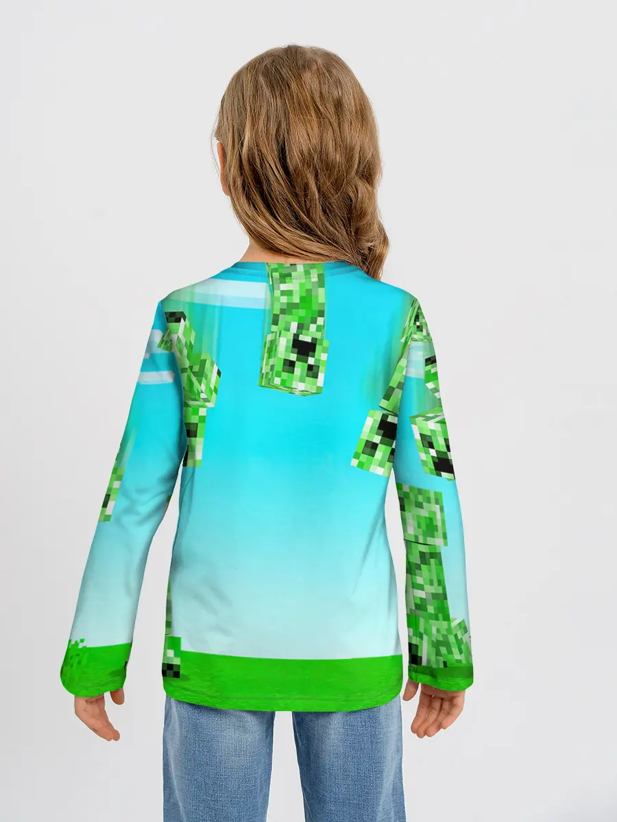 Детский лонгслив / Minecraft