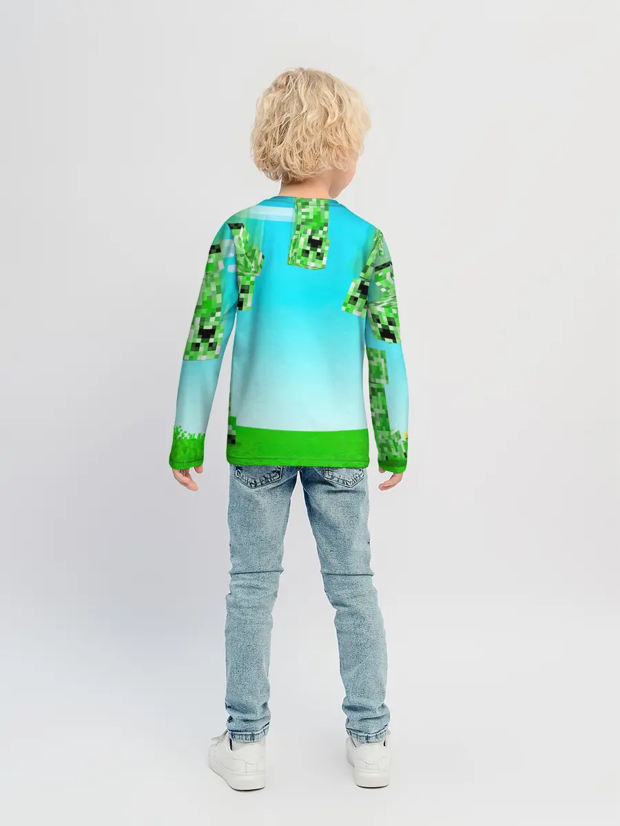 Детский лонгслив / Minecraft