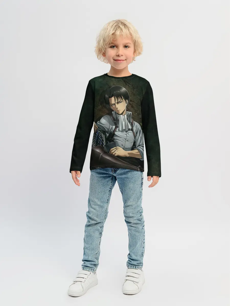 Детский лонгслив / Леви Аккерман