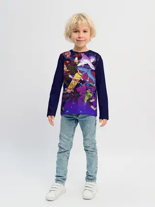 Детский лонгслив / SK8 the Infinity