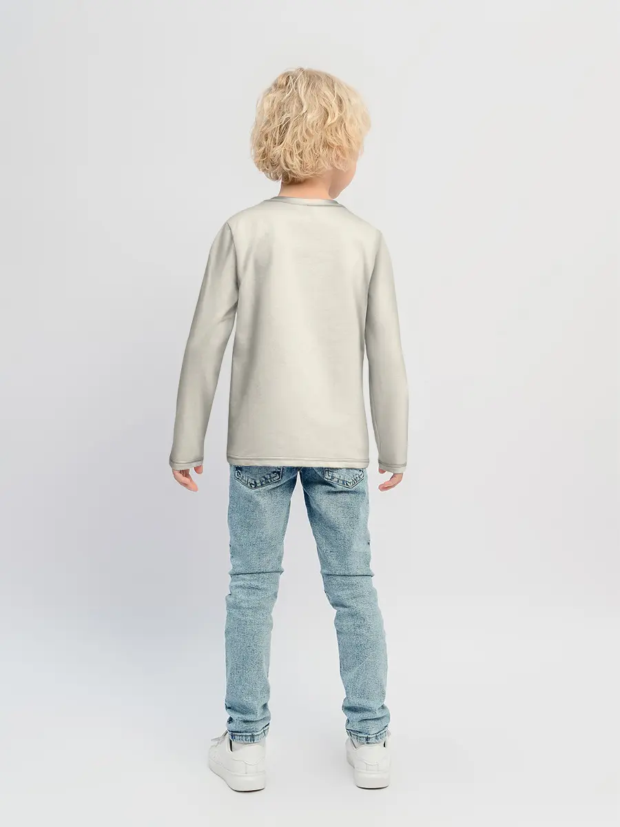 Детский лонгслив / Тёмный космос