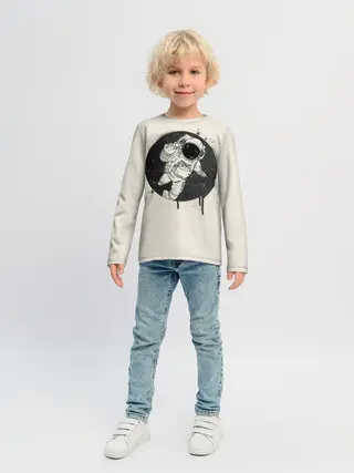 Детский лонгслив / Тёмный космос