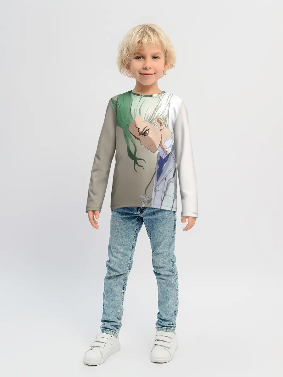 Детский лонгслив / Доктор Стоун