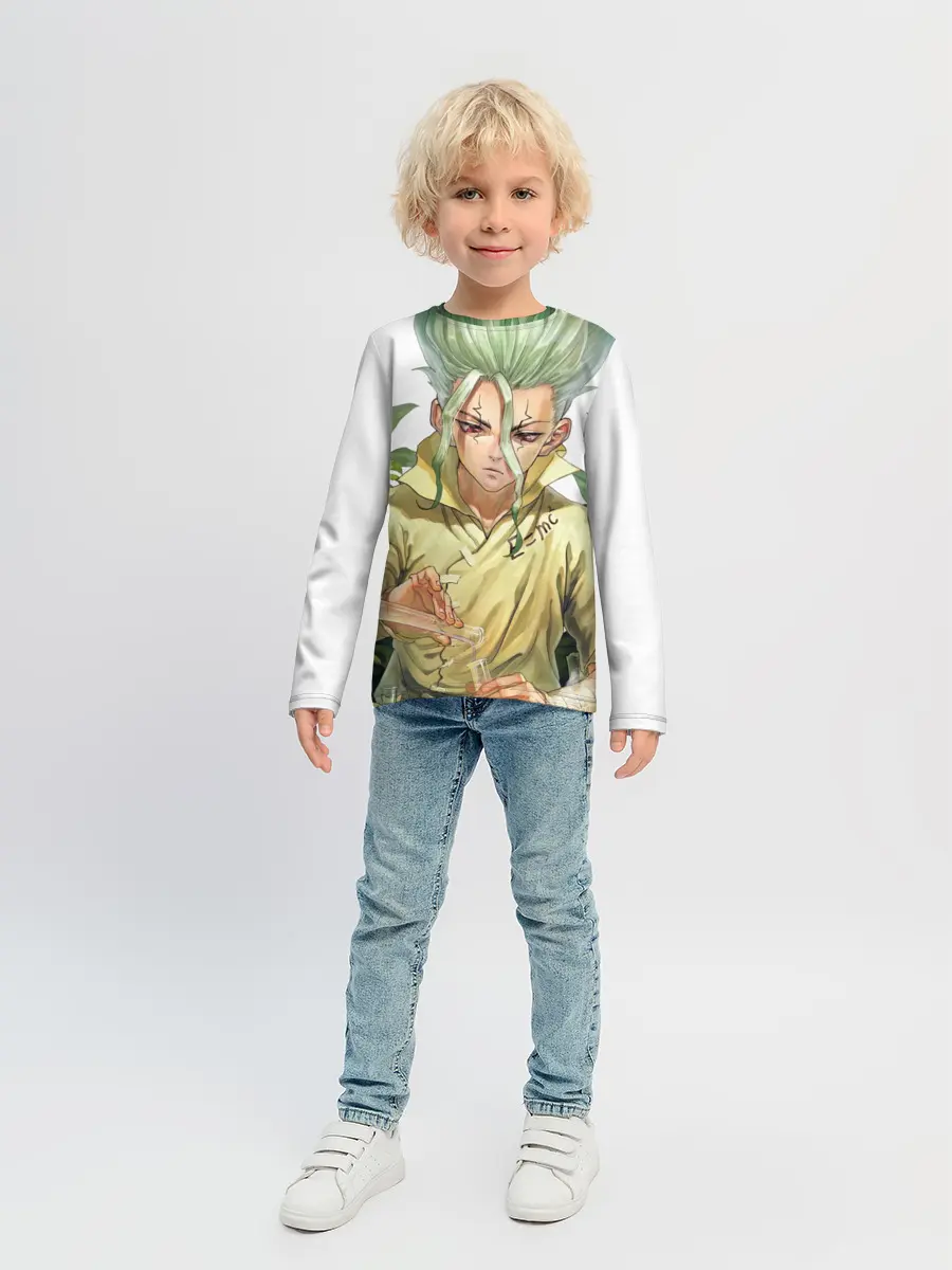 Детский лонгслив / Доктор Стоун