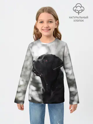 Детский лонгслив / Лабрадор Марк