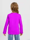 Детский лонгслив / Маджента